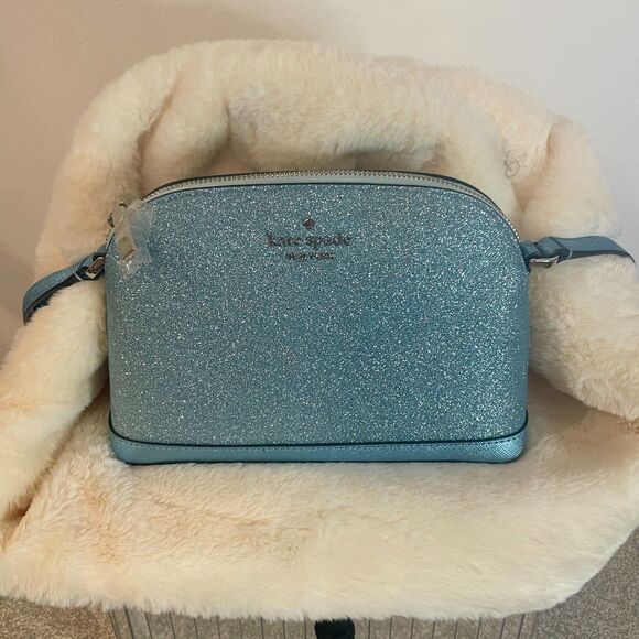 Kate Spade New York Dome Glitter Crossbody Bag - New w Tags - RARE - Picture 3 of 13
